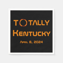 Totally Kentucky 2024 Solar Eclipse Pappersservett