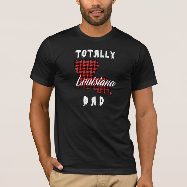TOTALLY LOUISIANA PAPPA Buffalo Pput State T-Shirt (Framsida)