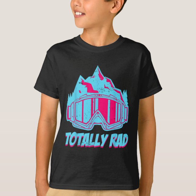 Totally Rad T Shirt (Framsida)