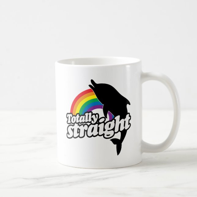 TOTALLY RÄT DOLFIN -.png Kaffemugg (Höger)