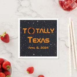Totally Texas 2024 Solar Eclipse Pappersservett