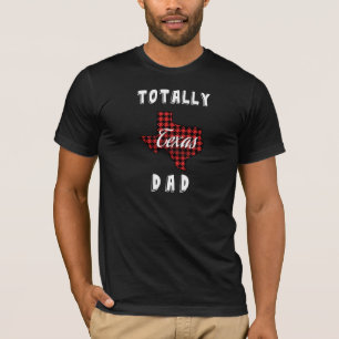 TOTALLY TEXAS PAPPA Buffalo Pput State Karta T-Shi T Shirt