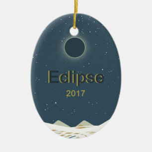 Totalt 2017 Solcellspoäng Julgransprydnad Keramik