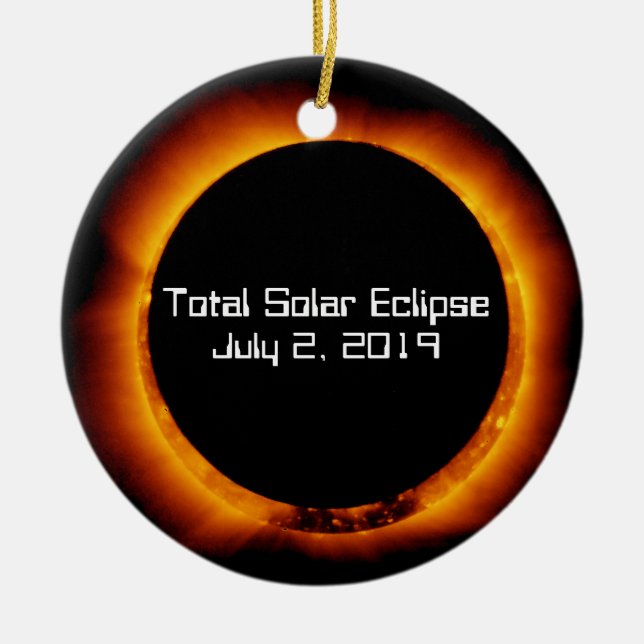 Totalt 2019 Solcellsutrustning Julgransprydnad Keramik (Framsidan)