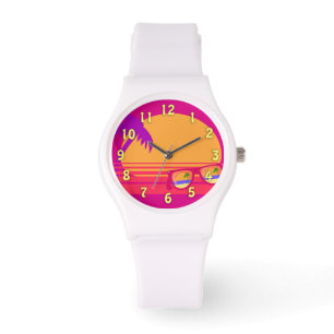 Totalt 80 Fantastisk Neon Sunset Armbandsur