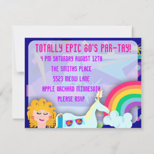 Totalt 80-tal Epic Party Inbjudningar