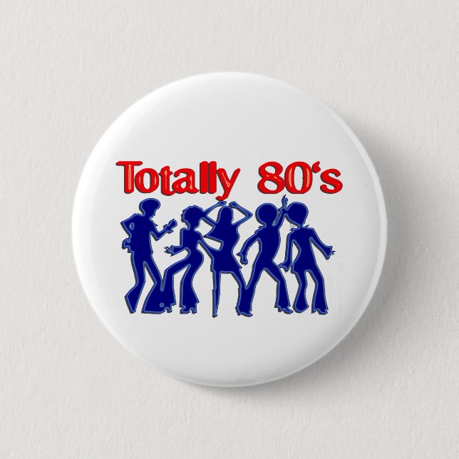 Totalt 80-taldisko knapp (Framsida)