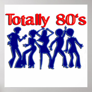 Totalt 80-taldisko poster