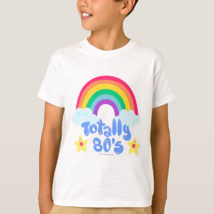 Totalt 80-talregnbåge tee shirt