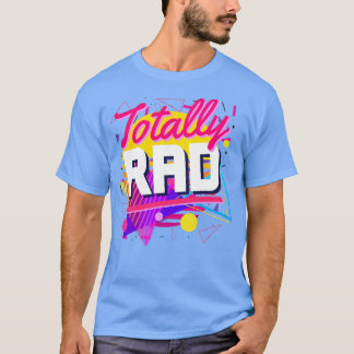 Totalt 80-talsfigurer i Geometric Stil Fantastisk T Shirt