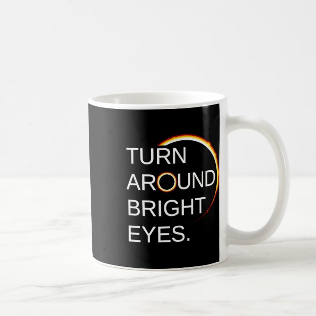 Totalt Eclipse of the Sol America Totality 040824 Kaffemugg (Höger)