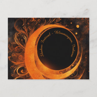 Totalt Eclipse of the Sol Anpassningsbar POSTCARD Vykort
