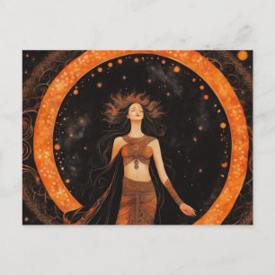 Totalt Eclipse of the Sol Anpassningsbar POSTCARD Vykort