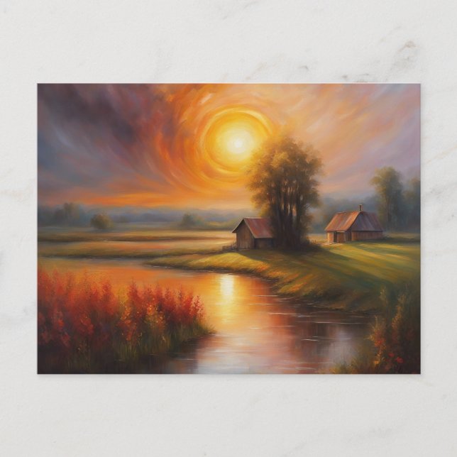 Totalt Eclipse of the Sol Anpassningsbar POSTCARD Vykort (Framsida)