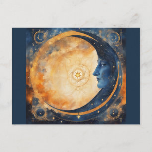 Totalt Eclipse of the Sol Anpassningsbar POSTCARD Vykort