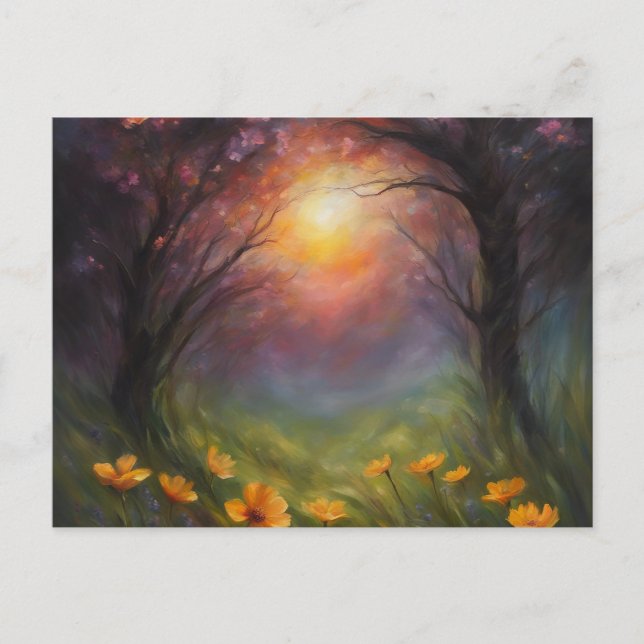 Totalt Eclipse of the Sol Anpassningsbar POSTCARD Vykort (Framsida)