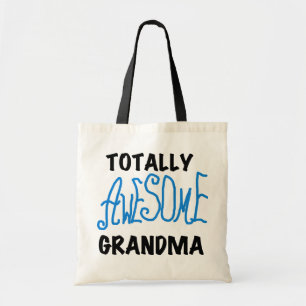 Totalt enorm mormor - blåttTshirts och gåvor Tygkasse