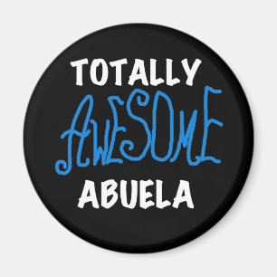 Totalt enorma Abuela blåttTshirts och gåvor Magnet