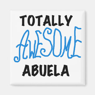 Totalt enorma Abuela blåttTshirts och gåvor Magnet