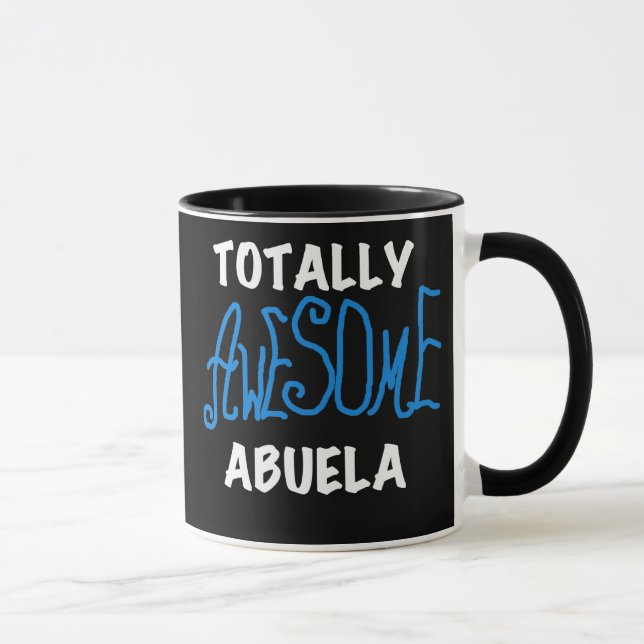 Totalt enorma Abuela blåttTshirts och gåvor Mugg (Höger)