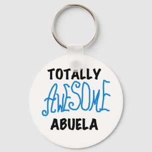 Totalt enorma Abuela blåttTshirts och gåvor Nyckelring