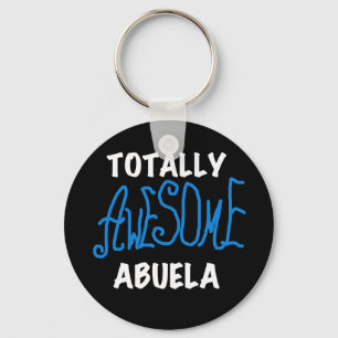 Totalt enorma Abuela blåttTshirts och gåvor Nyckelring