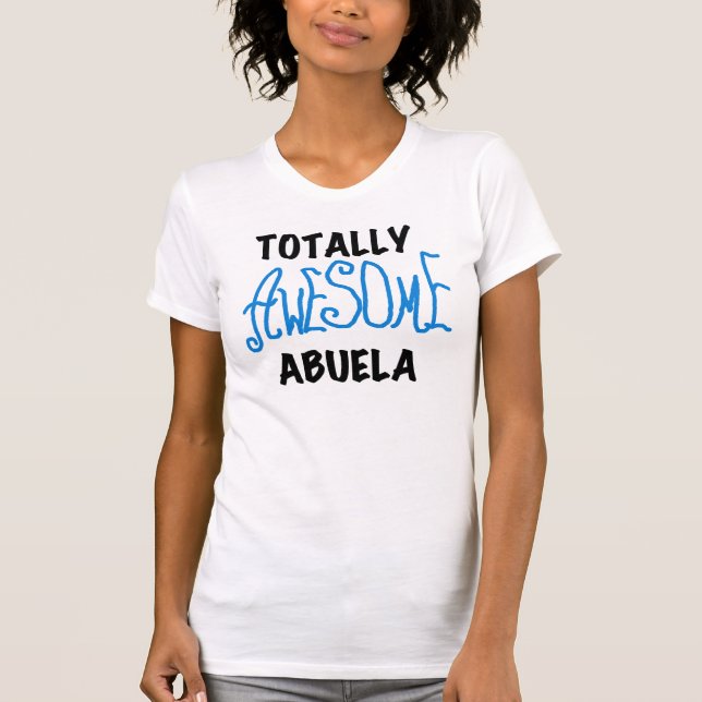 Totalt enorma Abuela blåttTshirts och gåvor Tröja (Framsida)