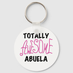 Totalt enorma Abuela rosa Tshirts och gåvor Nyckelring