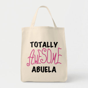 Totalt enorma Abuela rosa Tshirts och gåvor Tygkasse