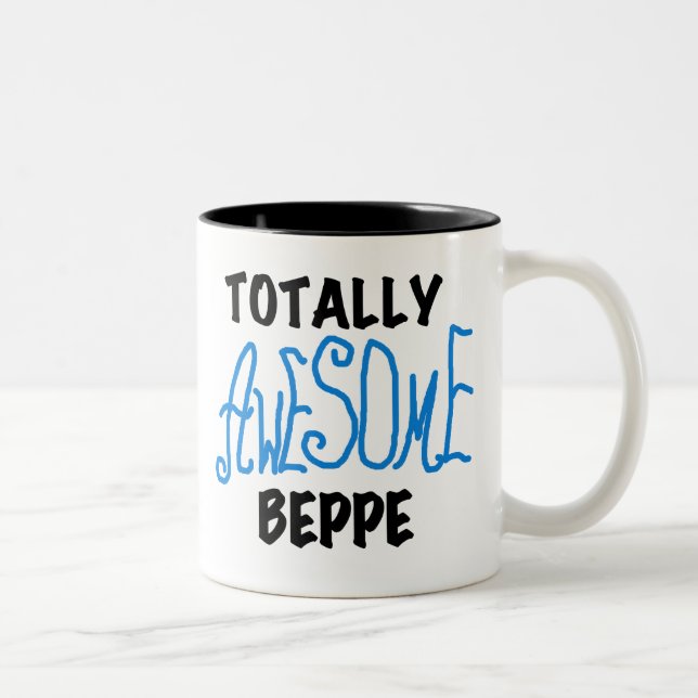 Totalt enorma Beppe Tshirts och gåvor Två-Tonad Mugg (Höger)