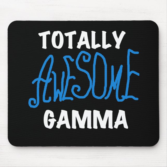 Totalt enorma GammablåttTshirts och gåvor Musmatta (Framsidan)