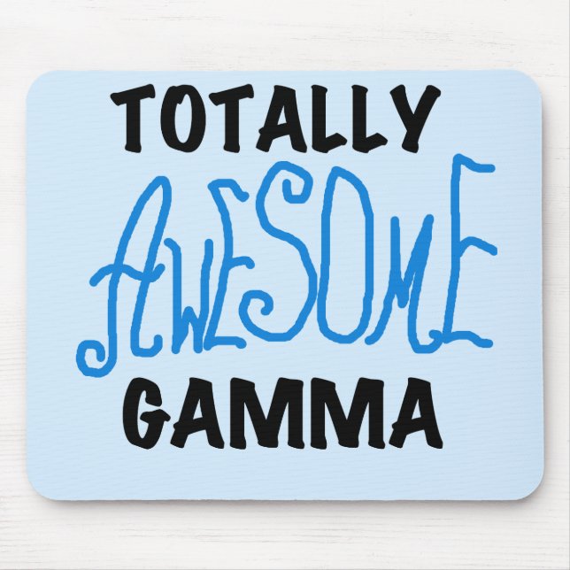 Totalt enorma GammablåttTshirts och gåvor Musmatta (Framsidan)