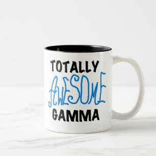 Totalt enorma GammablåttTshirts och gåvor Två-Tonad Mugg