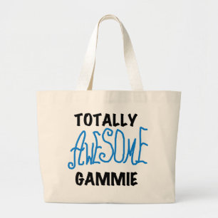 Totalt enorma Gammie blåttTshirts och gåvor Jumbo Tygkasse