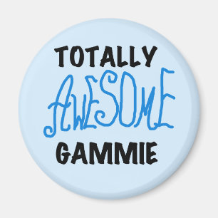 Totalt enorma Gammie blåttTshirts och gåvor Magnet