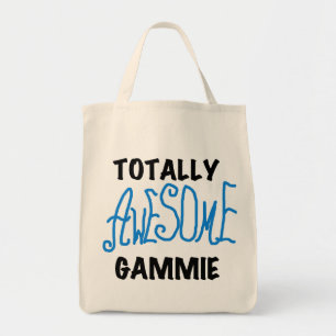 Totalt enorma Gammie blåttTshirts och gåvor Tygkasse