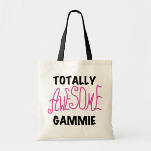 Totalt enorma Gammie rosa T-tröja och gåvor Tygkasse
