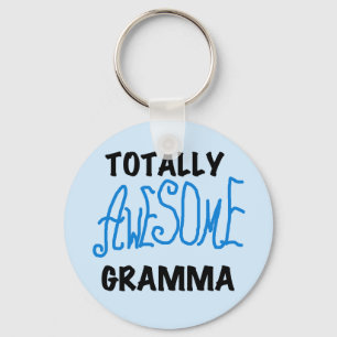 Totalt enorma gåvor för Gramma blåttTshirts Nyckelring