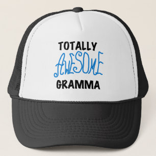 Totalt enorma gåvor för Gramma blåttTshirts Truckerkeps