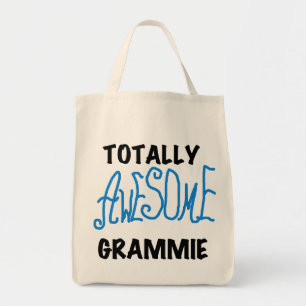 Totalt enorma gåvor för Grammie blåttT-tröja Tygkasse