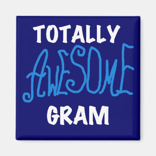 Totalt enorma gramblåttTshirts och gåvor Magnet