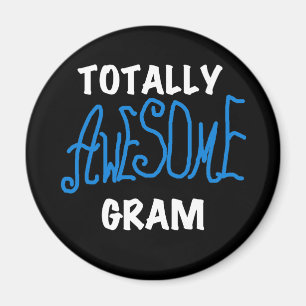 Totalt enorma gramblåttTshirts och gåvor Magnet