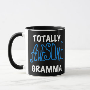 Totalt enorma Gramma blåttT-tröja och gåvor Mugg