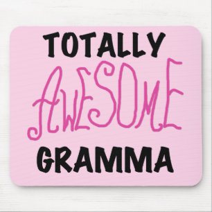 Totalt enorma Gramma rosa Tshirtsgåvor Musmatta