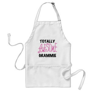 Totalt enorma Grammie rosa T-tröjagåvor Förkläde