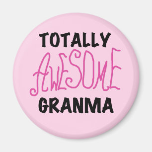 Totalt enorma Granma rosa Tshirts och gåvor Magnet