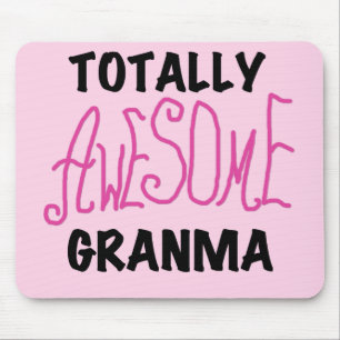 Totalt enorma Granma rosa Tshirts och gåvor Musmatta