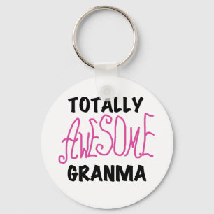 Totalt enorma Granma rosa Tshirts och gåvor Nyckelring