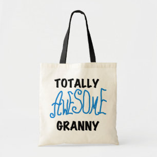 Totalt enorma GrannyblåttTshirts och gåvor Tygkasse