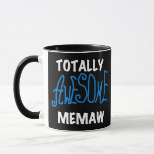 Totalt enorma Memaw blåttT-tröja Mugg